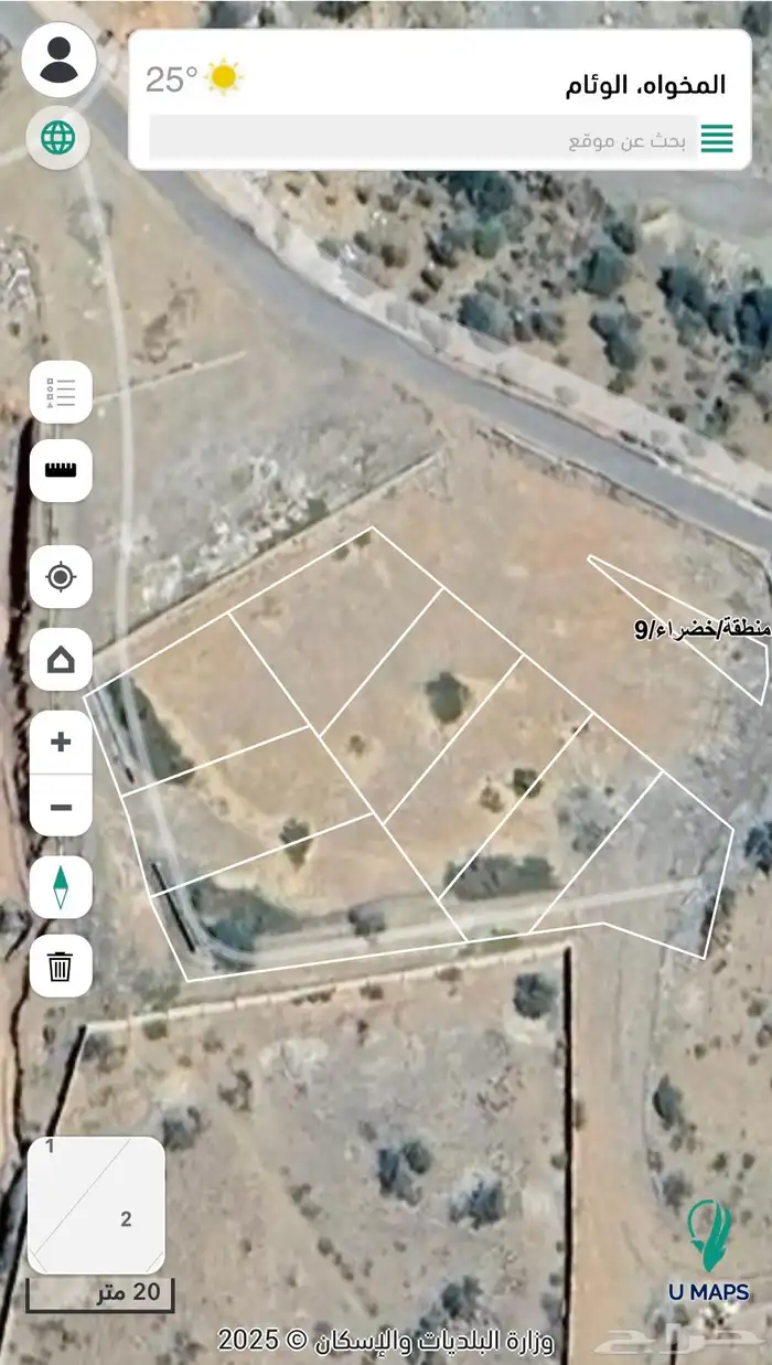 أرض للبيع بالمخواة 0