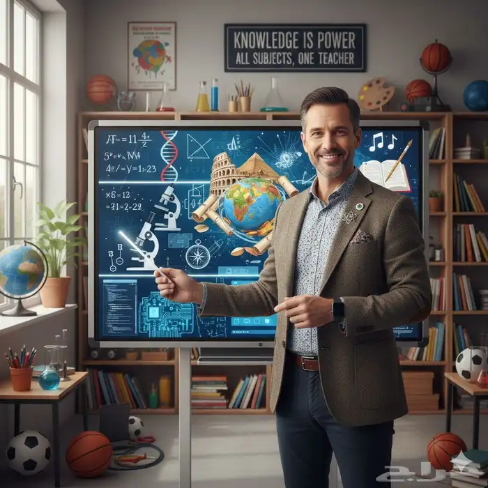 معلم جميع المواد   حقيبة تعليمية متكاملة 0