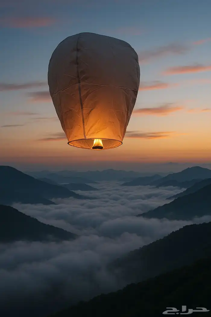 المنطاد الهوائي - skylanterns 1