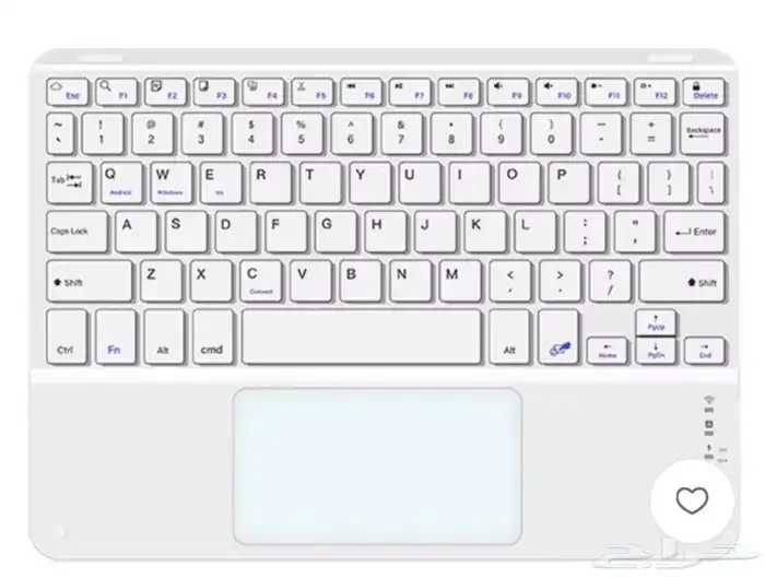 كيبورد آيباد بلوتوث وكفر ايباد 0