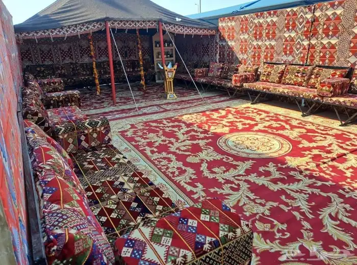 تاجير خيم بيت شعر تاجير خيم اوروبي تاجير جلسات شعبيه 7