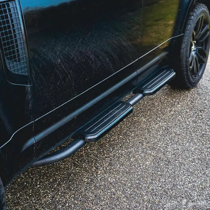 وطايات ونسافات ديفندر قصيرة وطويلة بشعار لاندرورفر 1