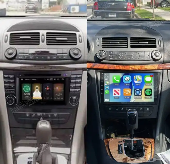 شاشه مرسيدس بنز2008 2016E200 1