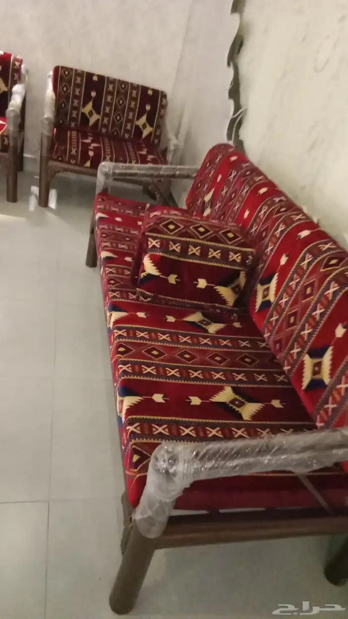 كراسي خارجيه حديد تراثيه كويتيه 1