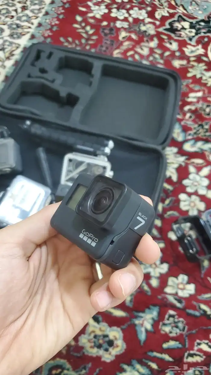 كيمره GOPro الجيل 7 مستخدم 4 اشهر على السوم 0