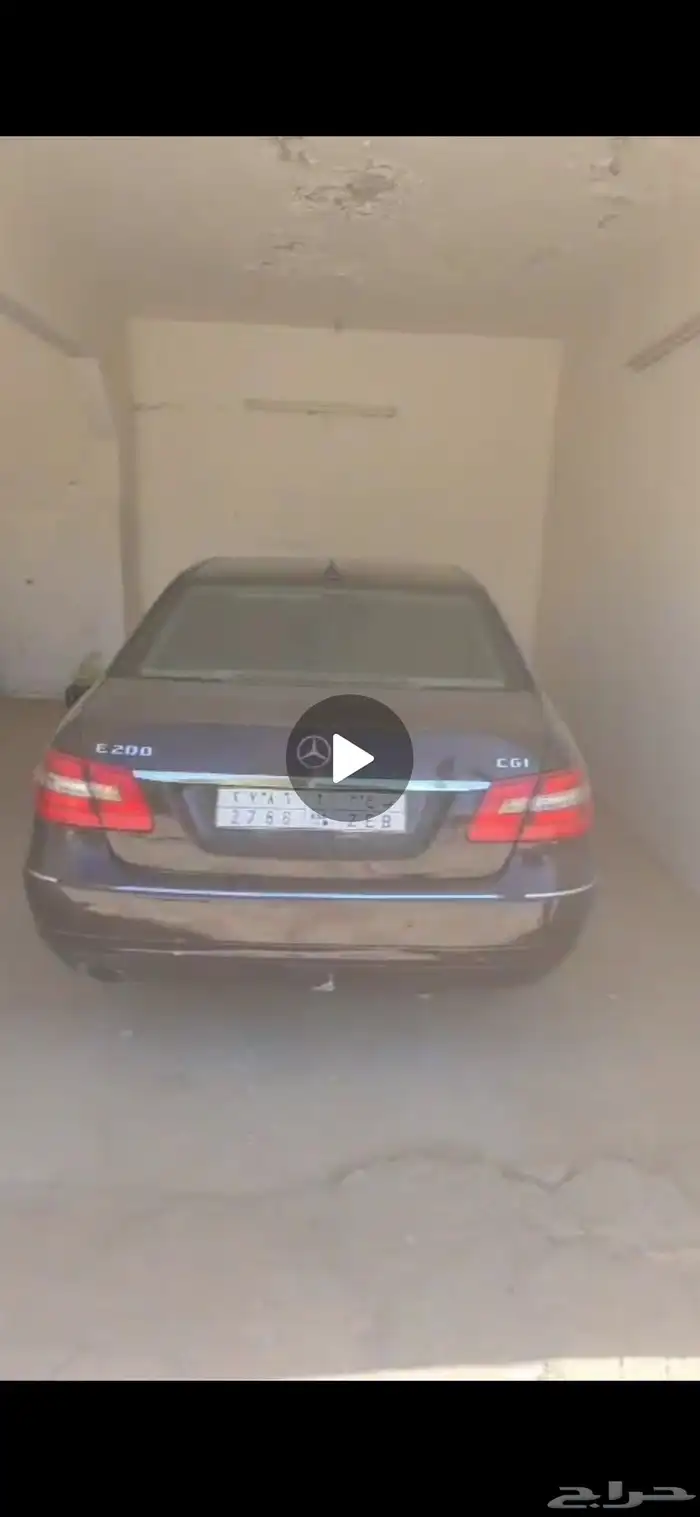 مرسيدس e200 مصدومه 2012 0