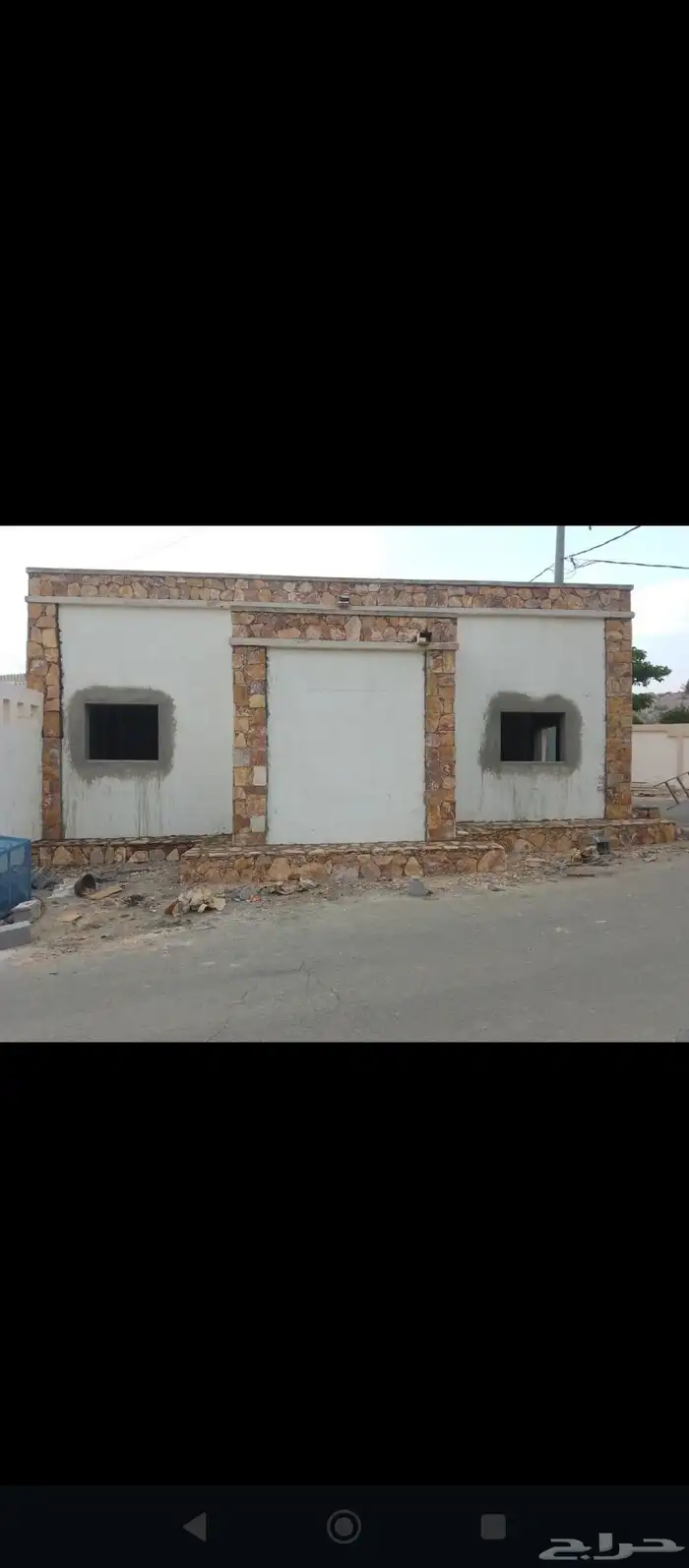 معلم حجر تلبيس احواض ربراب ترميم حصون 2