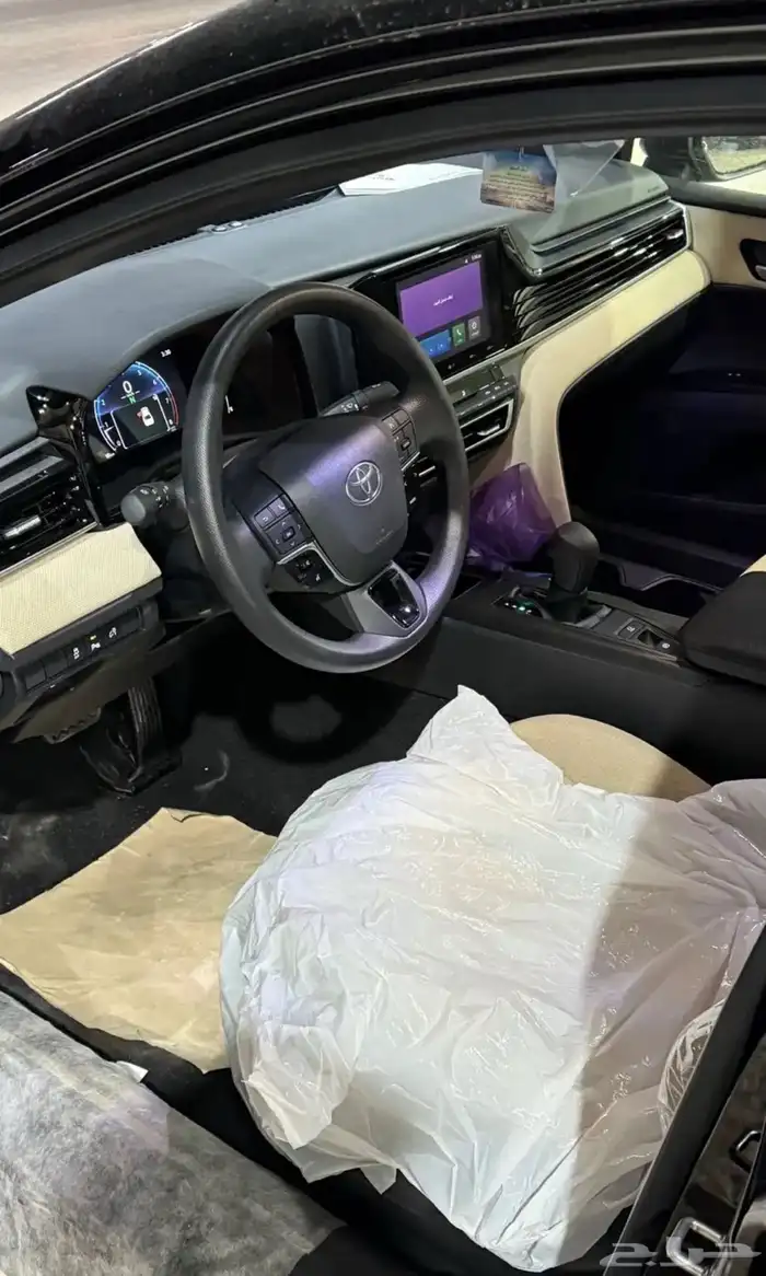 كامري 2025 E بنزين لون اسود اقل سعر 2