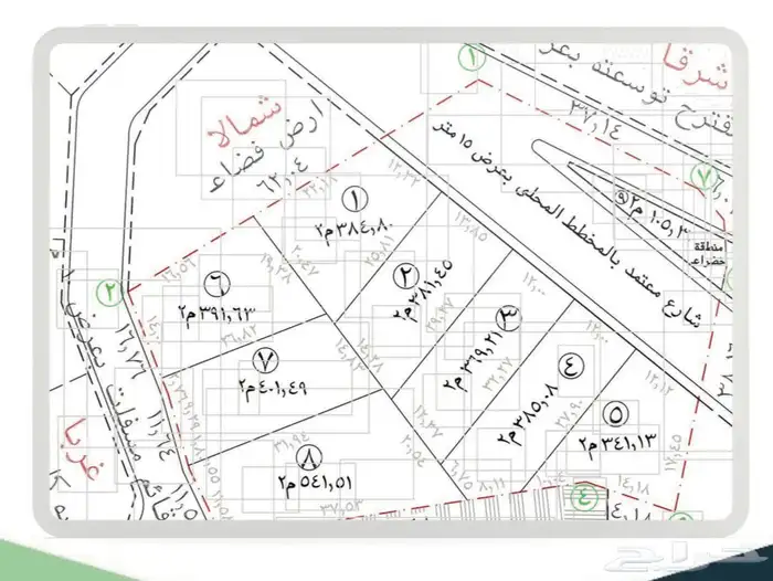 أرض للبيع بالمخواة 1