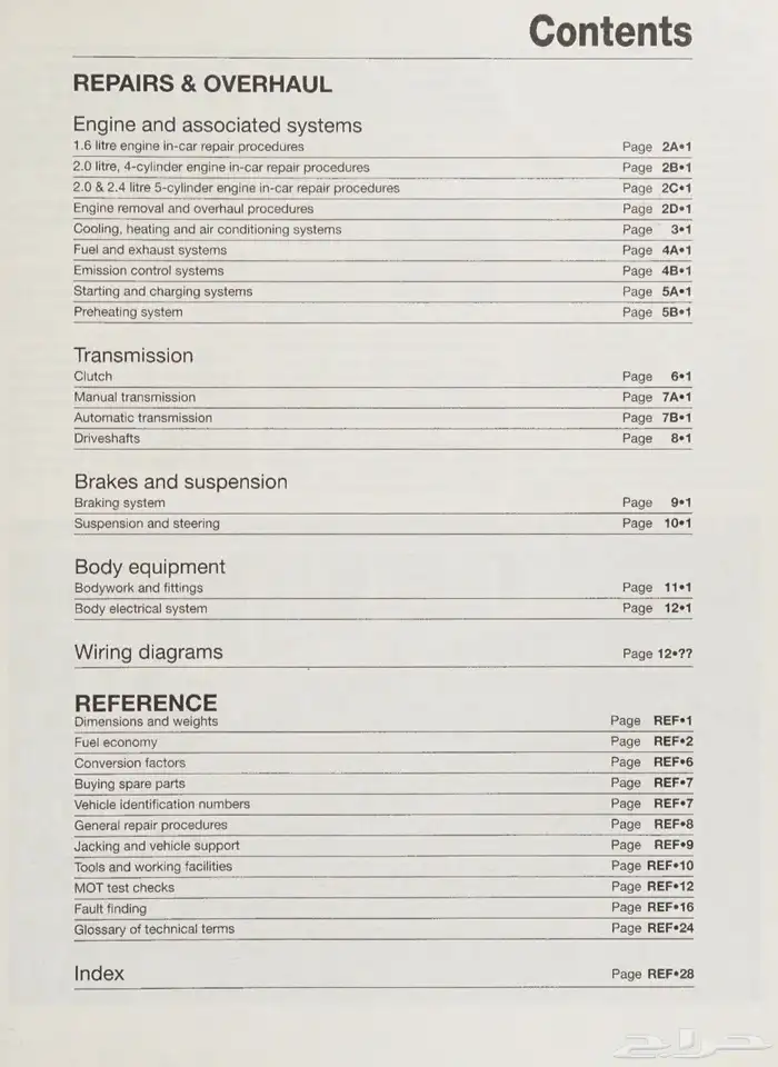 كتيب اصلاح هاينيز فولفو s40 و V50 ديزل 2007-2013 pdf 2