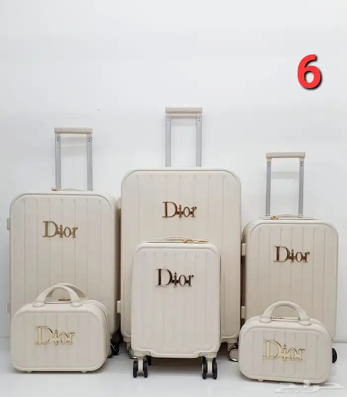 طقم شنط سفر دبش عرايس 6