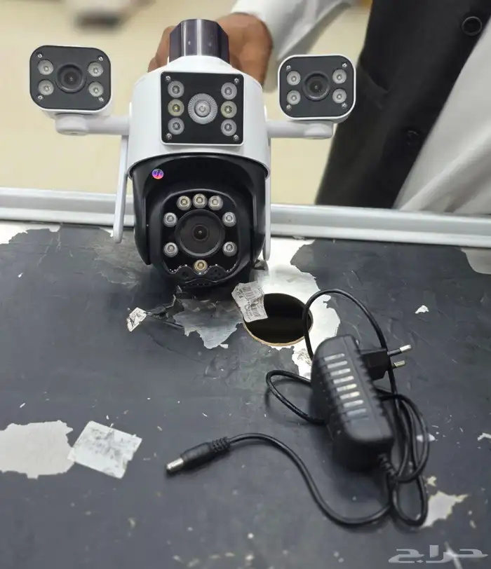 كاميرا مراقبة خارجية بثلاث عدسات 0