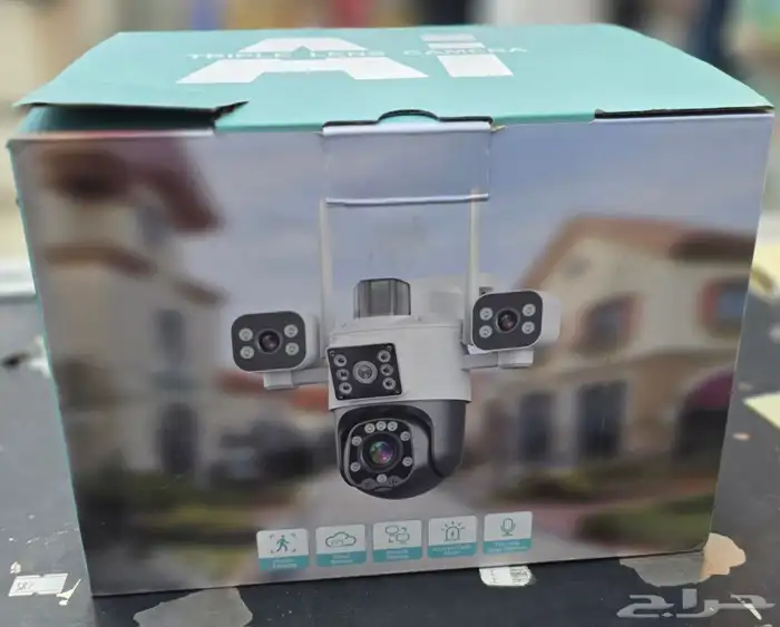 كاميرا مراقبة خارجية بثلاث عدسات 2