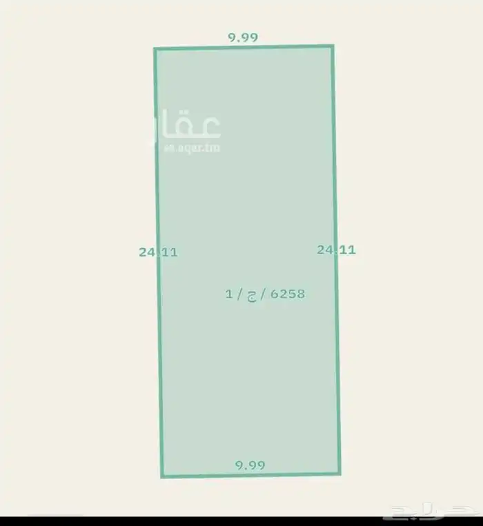 ارخص ارض للبيع مخطط الهجره شارع 25 على اكبر حديقه نافذ 3