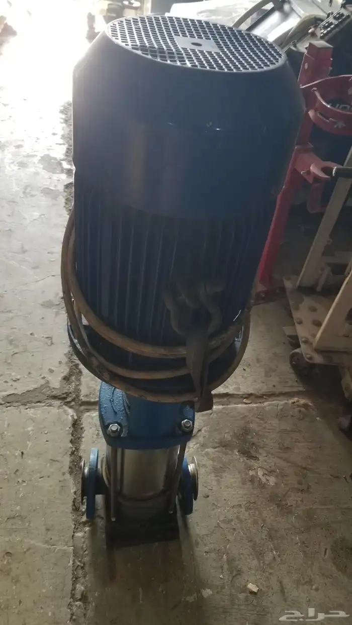 للبيع مضخه مياه عموديه قوه 7.5 حصان صناعه هولنديه 4