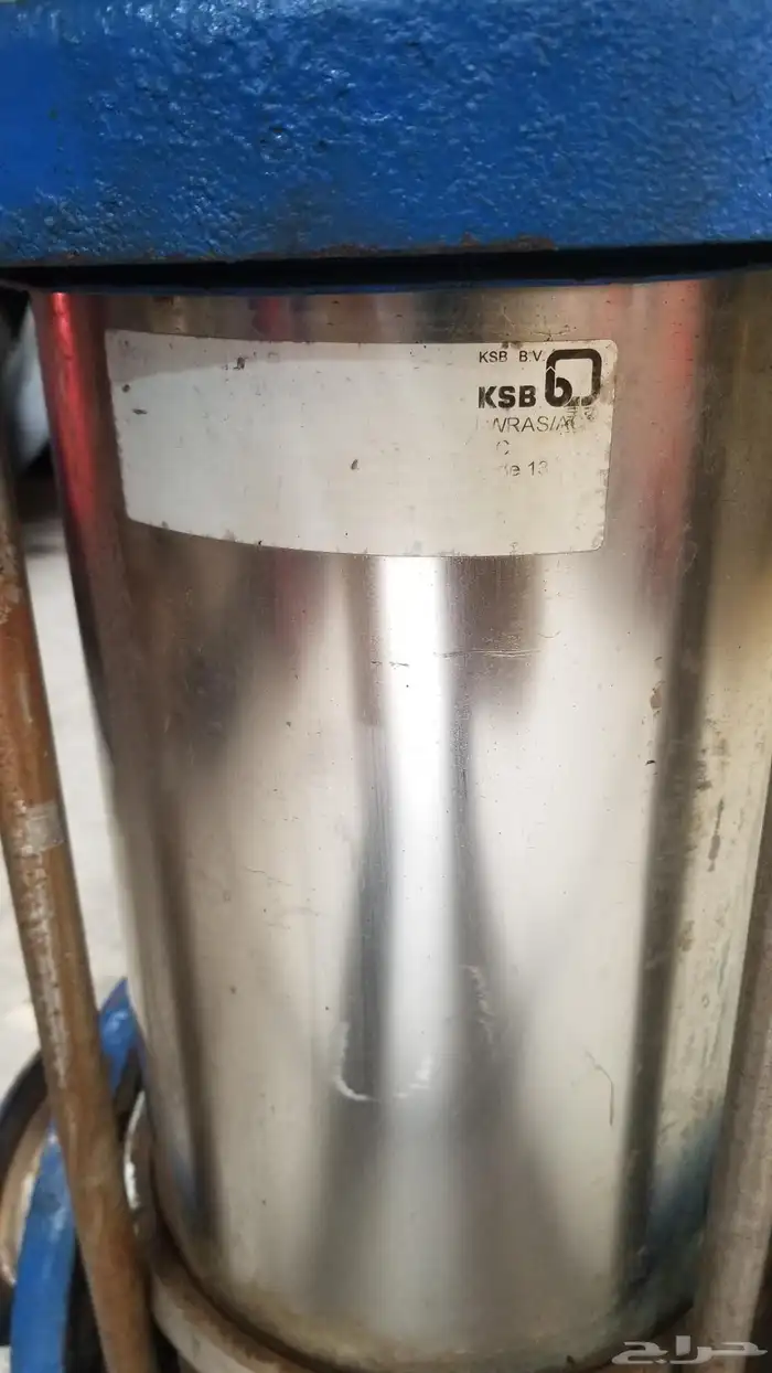 للبيع مضخه مياه عموديه قوه 7.5 حصان صناعه هولنديه 6