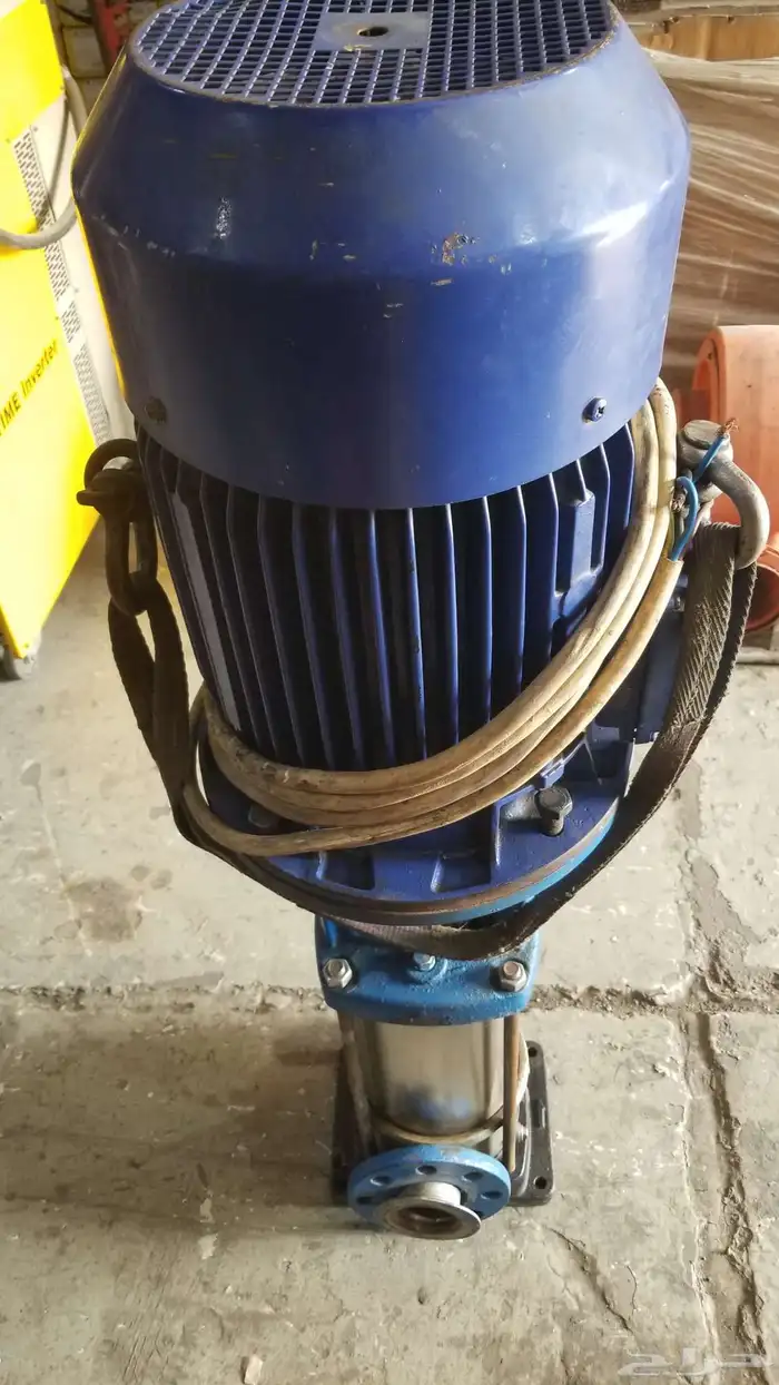 للبيع مضخه مياه عموديه قوه 7.5 حصان صناعه هولنديه 3