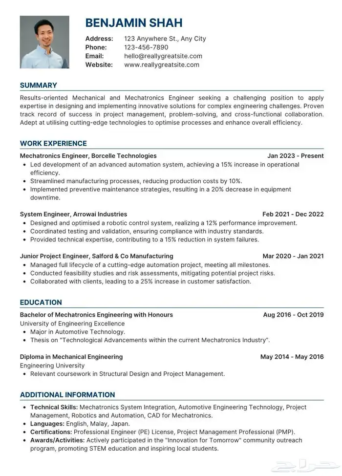 ب20 ريال فقط تقدر تسوي سيرة ذاتية cv بنظام ال Ats 3
