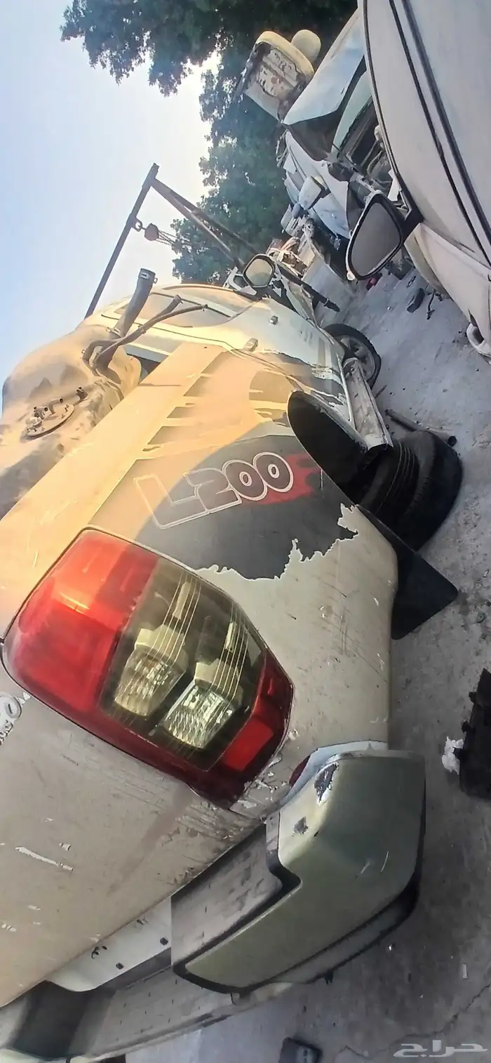 مستبيشي بيكب ديزل دبل تماتيك 2022 تشليح قطع غيار فقط 1