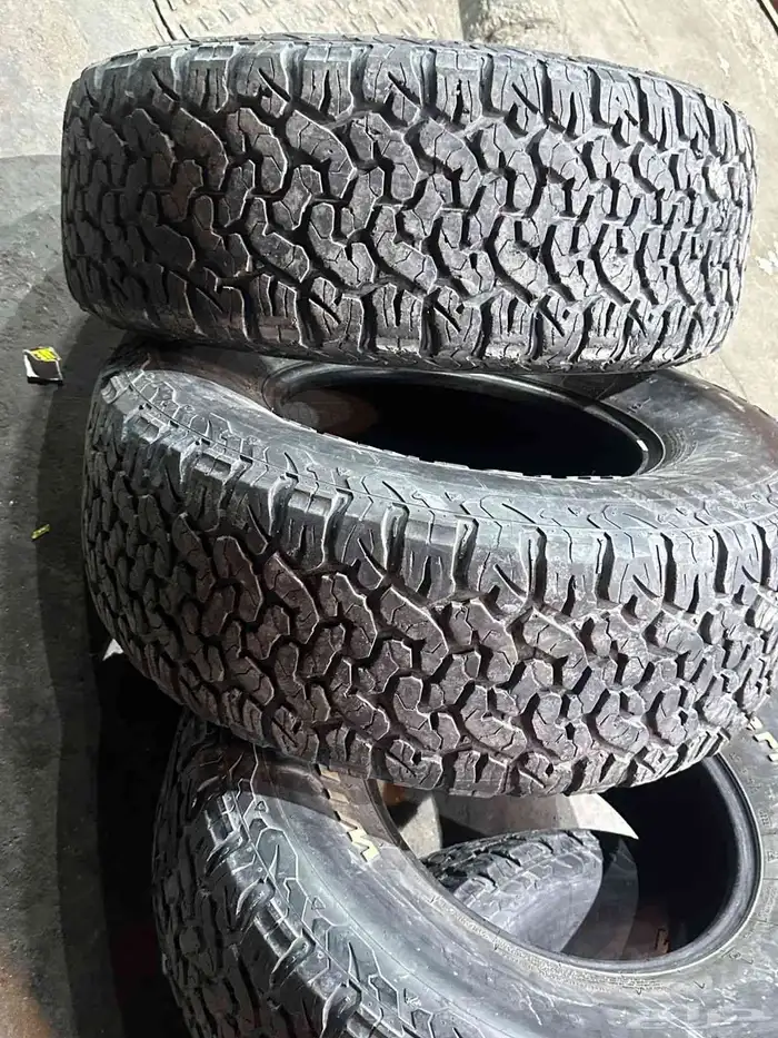 كفرات نص حجري ودواي مقاس 315 70 17 4