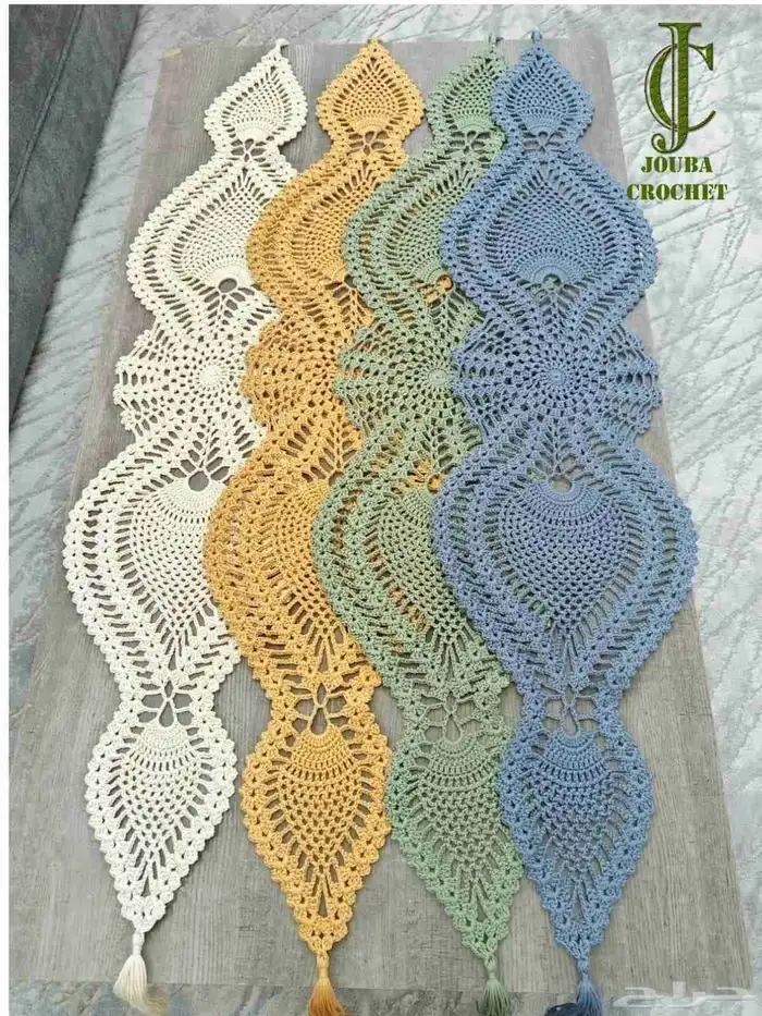 مفرش أناناسه طويل 2