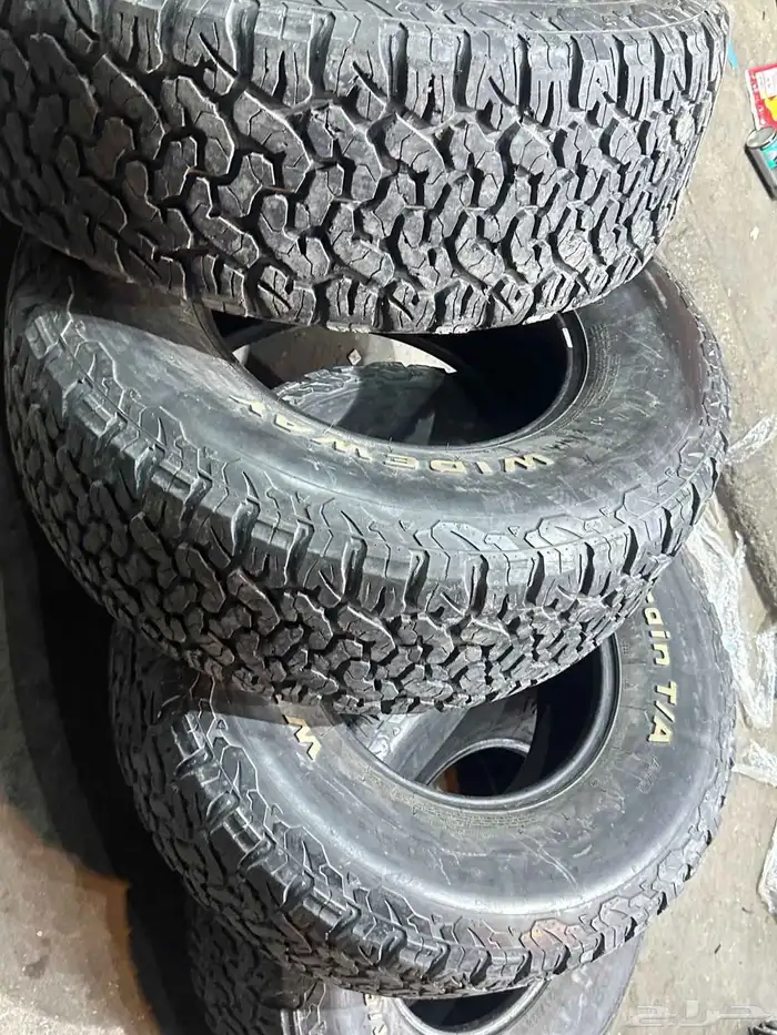 كفرات نص حجري ودواي مقاس 315 70 17 13