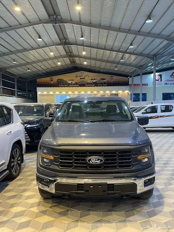 فورد F150 لون رمادي 2025 0