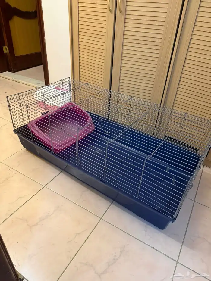 قفص قطط مع لتر بوكس 0