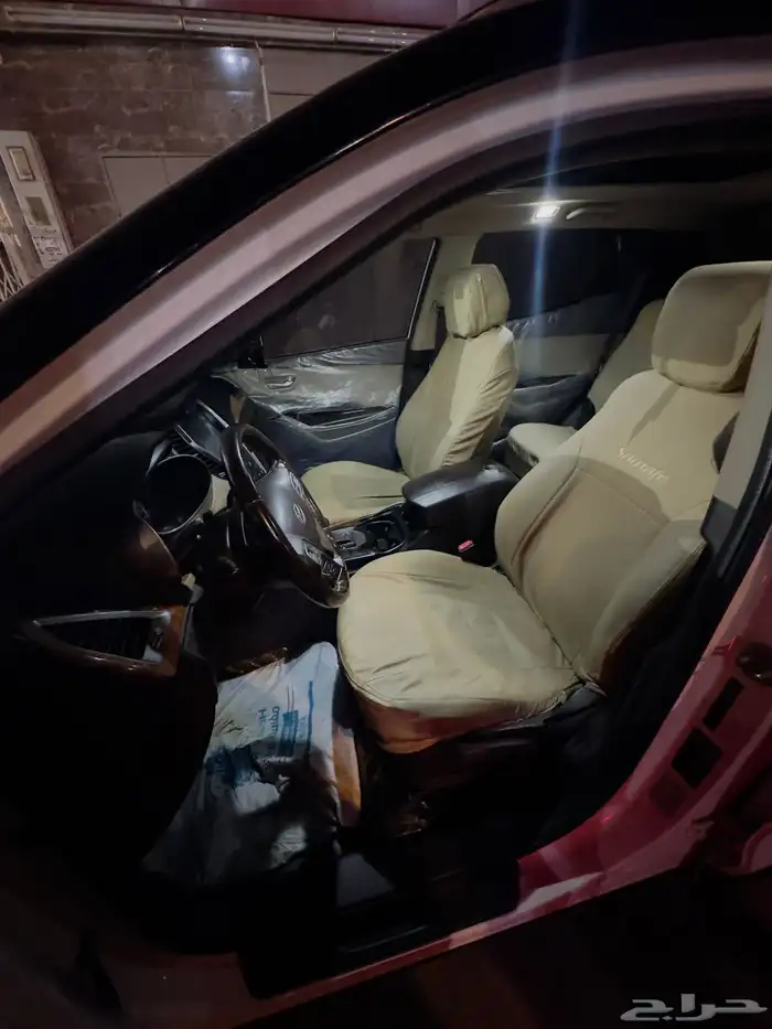 هونداي سنتافي للبيع السياره نظيفه نص فل 5