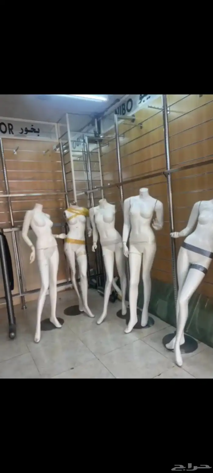 مليكان ومجسم عرض ملابس نسائي 1