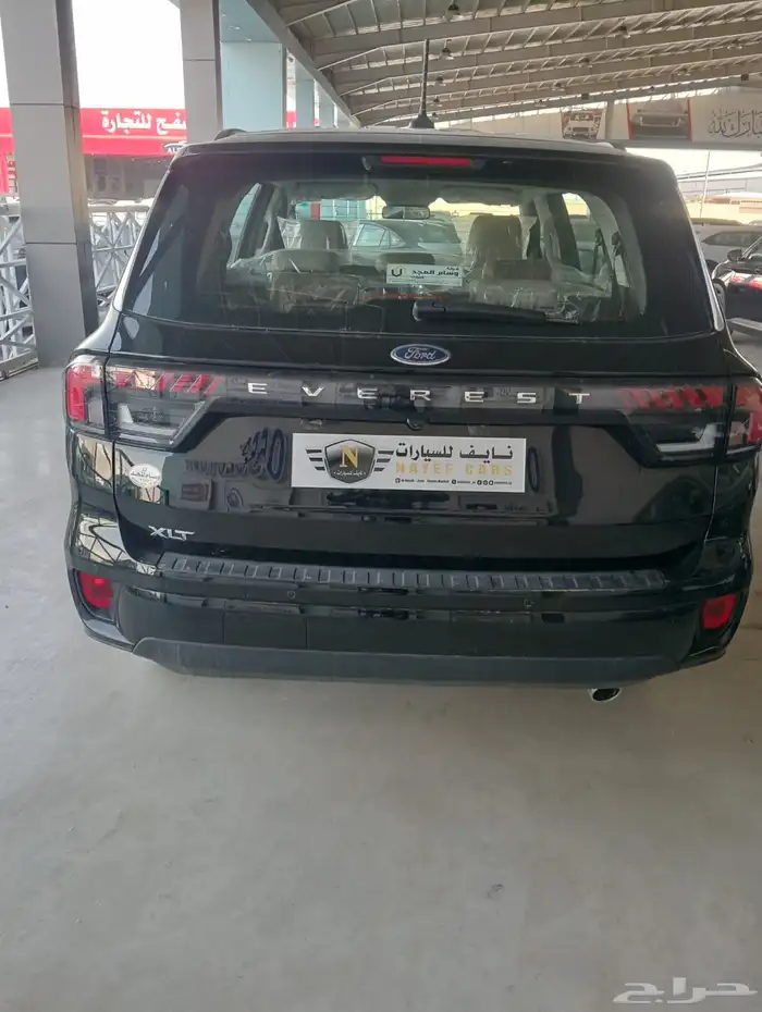 فورد إيفريست XLT دبل بنزين 2025 اسود الناغي 3