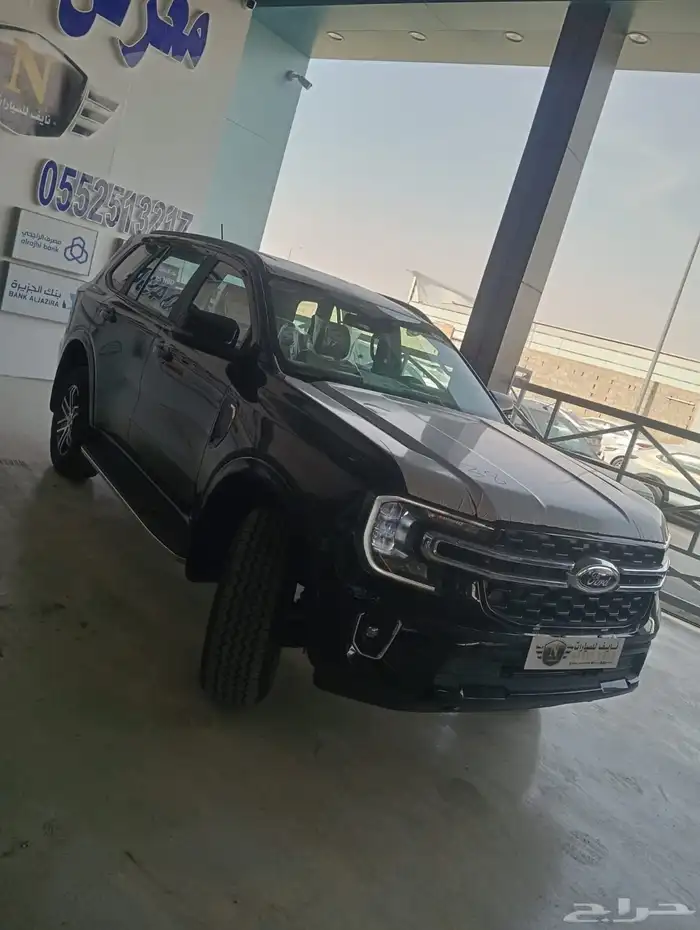 فورد إيفريست XLT دبل بنزين 2025 اسود الناغي 2
