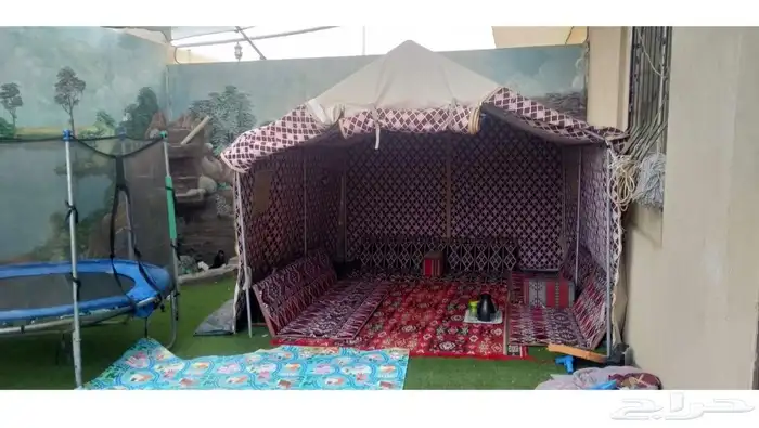 خيمة بدون عمود 3 3 شبه جديده 0