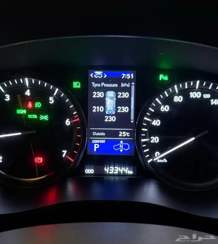 جيب لكزس 2021 ممشى 43 ألف فقط 5