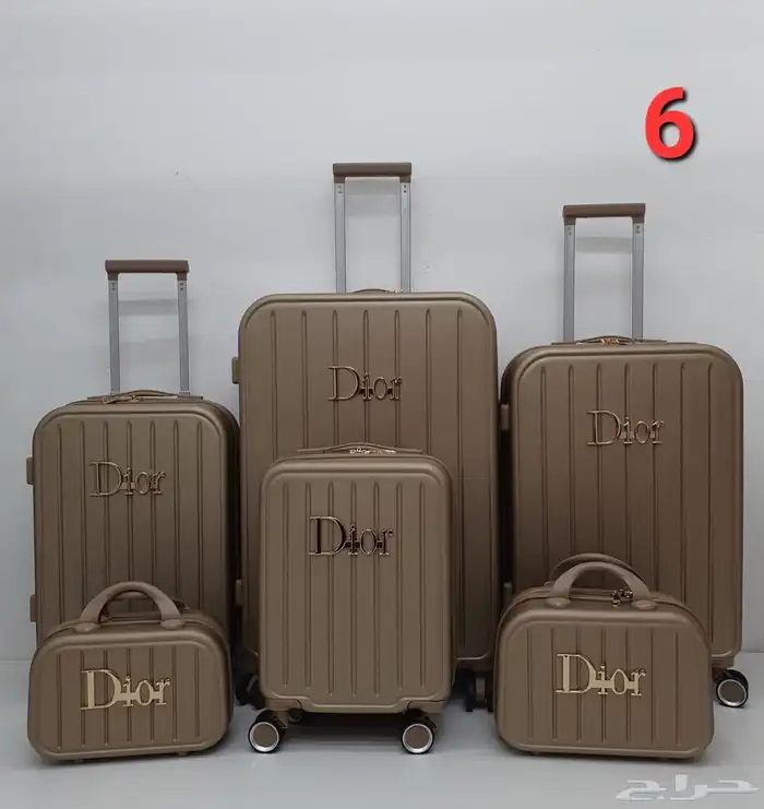 طقم شنط سفر دبش عرايس 9