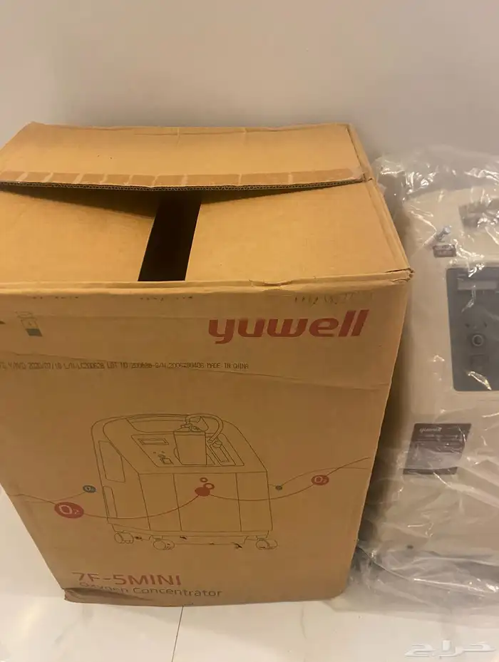 جهاز اكسجين يو ويل  م كث ف أوكسجين سعة 5 لتر 3