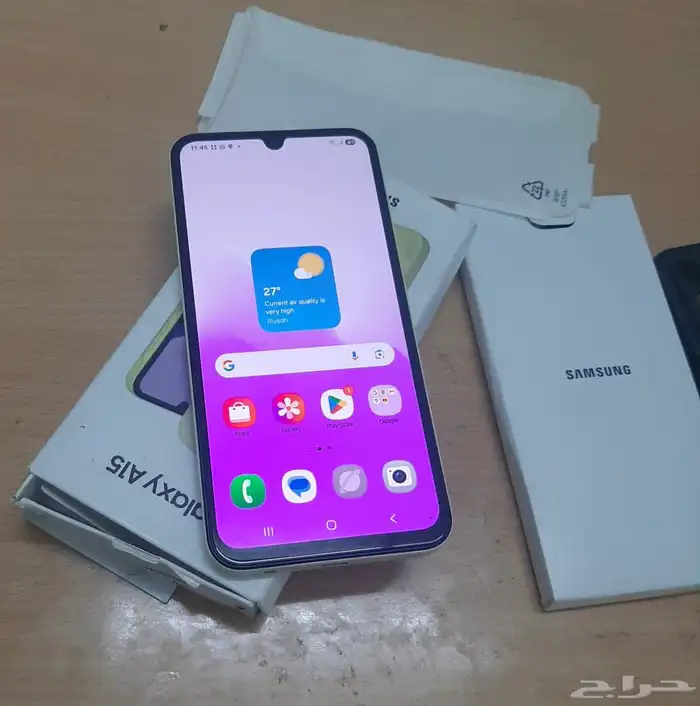 Samsung Mobile A15 same like new 7