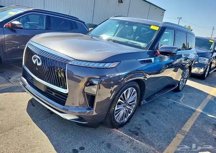 للبيع انفنتي QX80 موديل 2025 فئه Luxe شبه اصفار وارد كندا 0