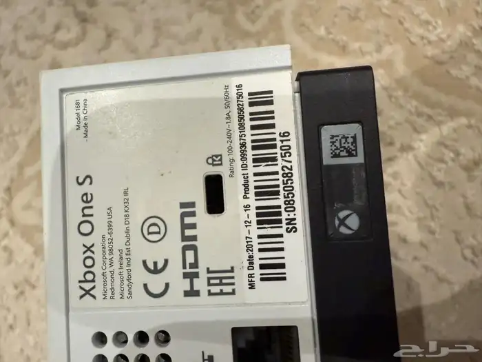 اكس بوكس ون اس نظيف استعمال قليل Xbox One S 3