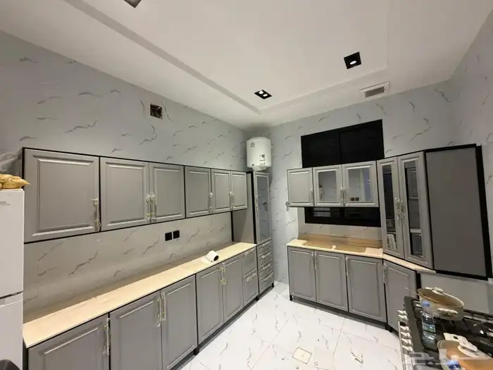 مطابخ جديده جاهزه 5متر و60 3