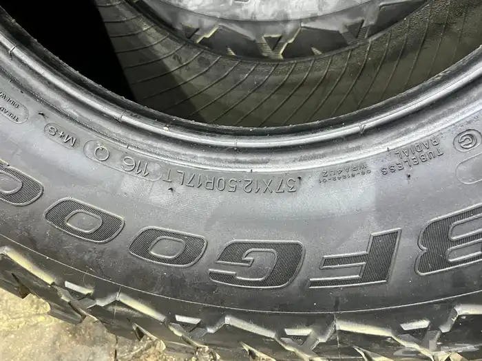 كفرات حجري بي اف قودرتش امريكي مقاس 37 12 50 17 3