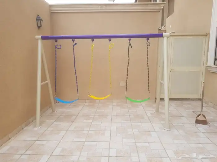 مراجيح العاب اطفال جديدة حديد بلاستيك كلم 1