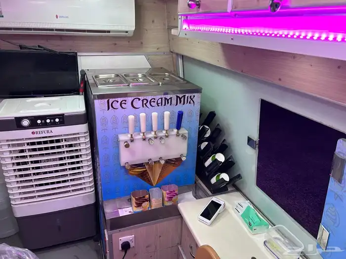 للبيع فان آيس كريم 8