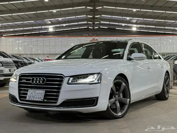 اودي A8L 2015 (( بحالة ممتازة )) 4