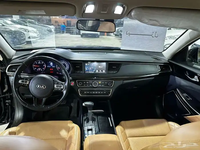 كيا كادينزا اسود 2019 ديزل بطاقة جمركية وارد كوريا 9