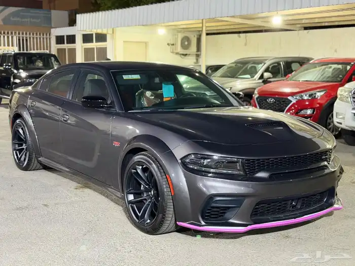 دوج شارجر 2023 اسكات باك 8 سلندر جديد بطاقه جمركيه 14