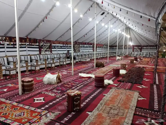 تاجير خيم بيت شعر تاجير خيم اوروبي تاجير جلسات شعبيه 3