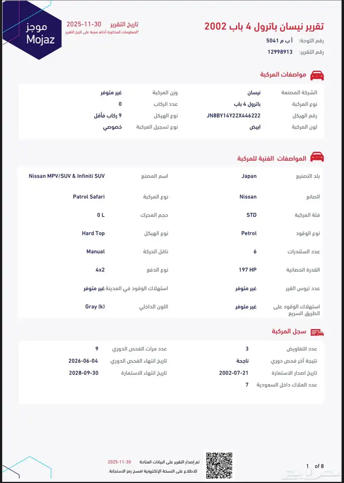 باترول 2002 بخاخ 4