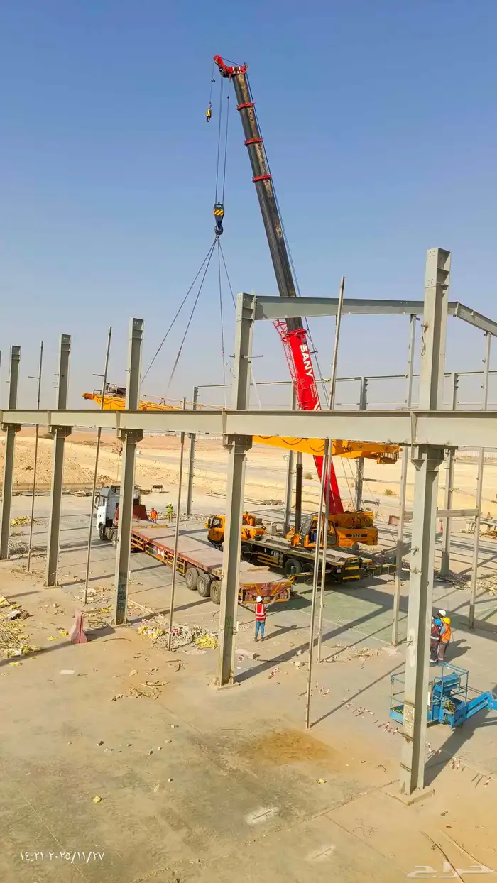 للايجار جميع مقاسات المان لفت والسيزر لفت كهرباء وديزل 3