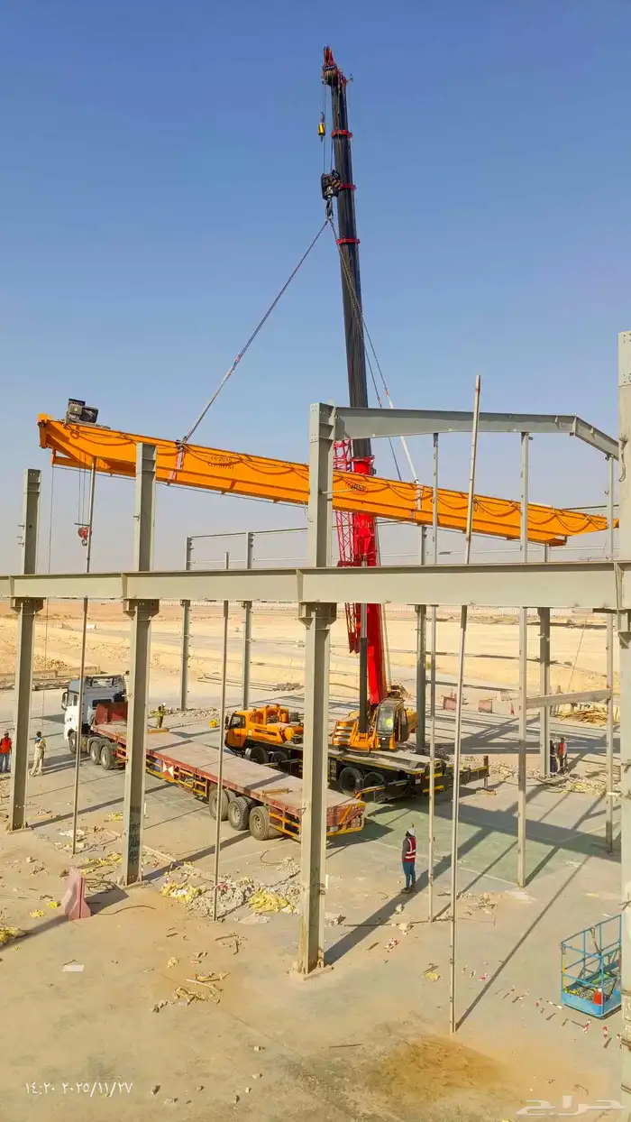 للايجار جميع مقاسات المان لفت والسيزر لفت كهرباء وديزل 5